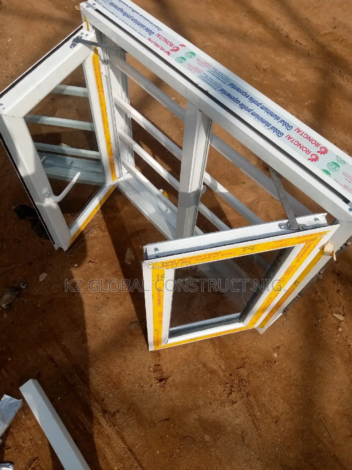Aluminum Casement Window for Kitchen 900mm X 900mm