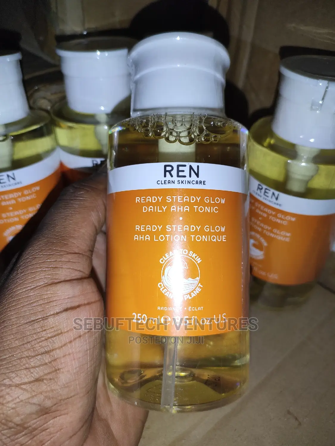 REN Clean Skincare Ready Steady Glow Daily AHA Tonic - 250ml