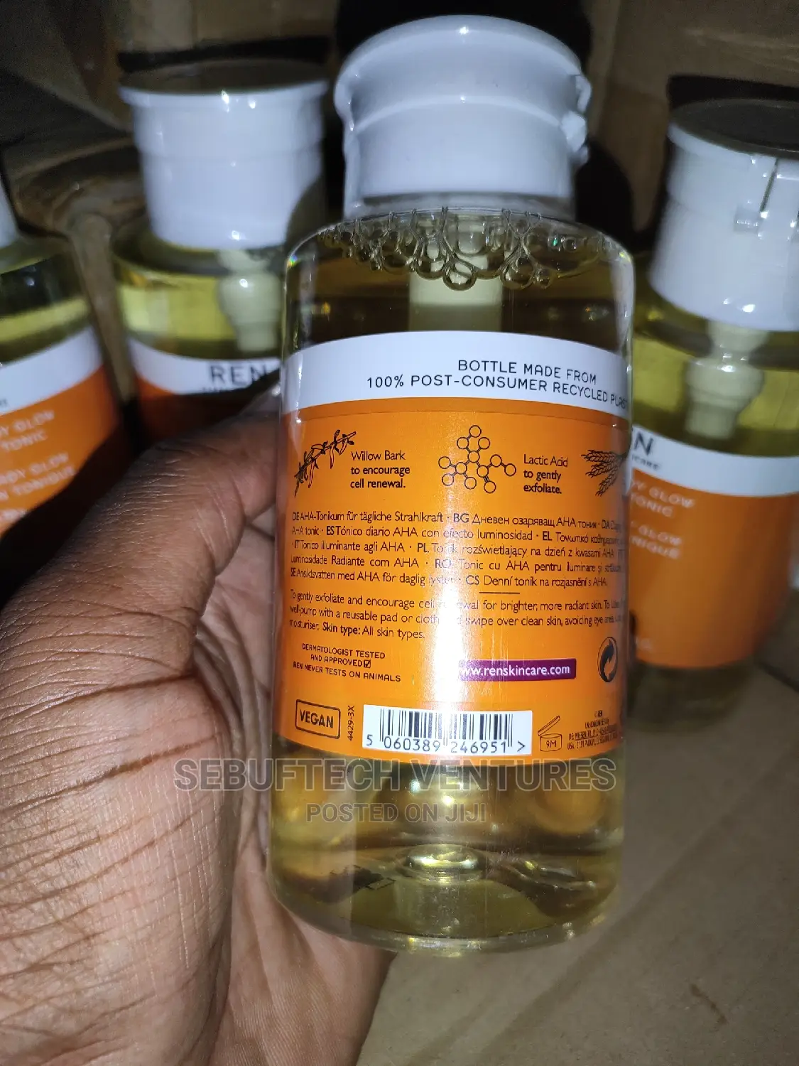 REN Clean Skincare Ready Steady Glow Daily AHA Tonic - 250ml