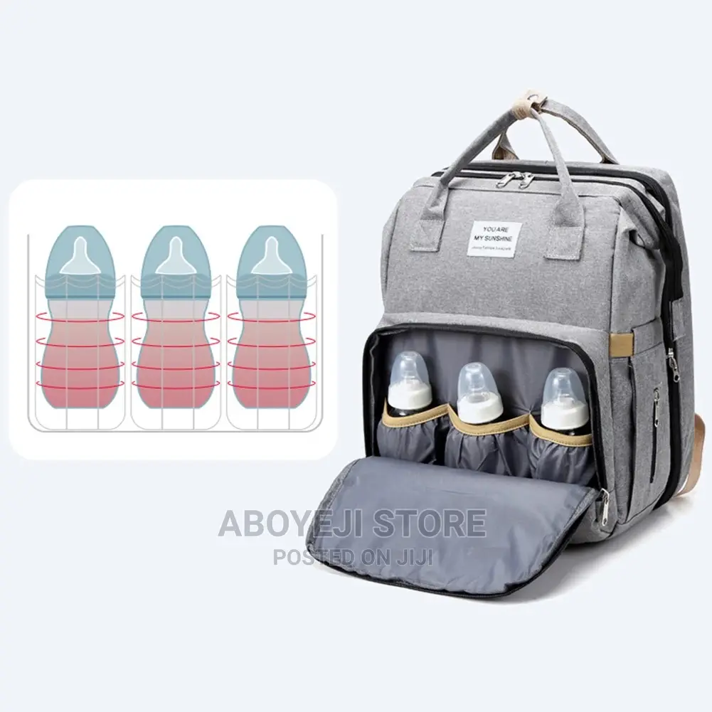 2 In1 Multifunctional Diaper Bag and Travel Backpack