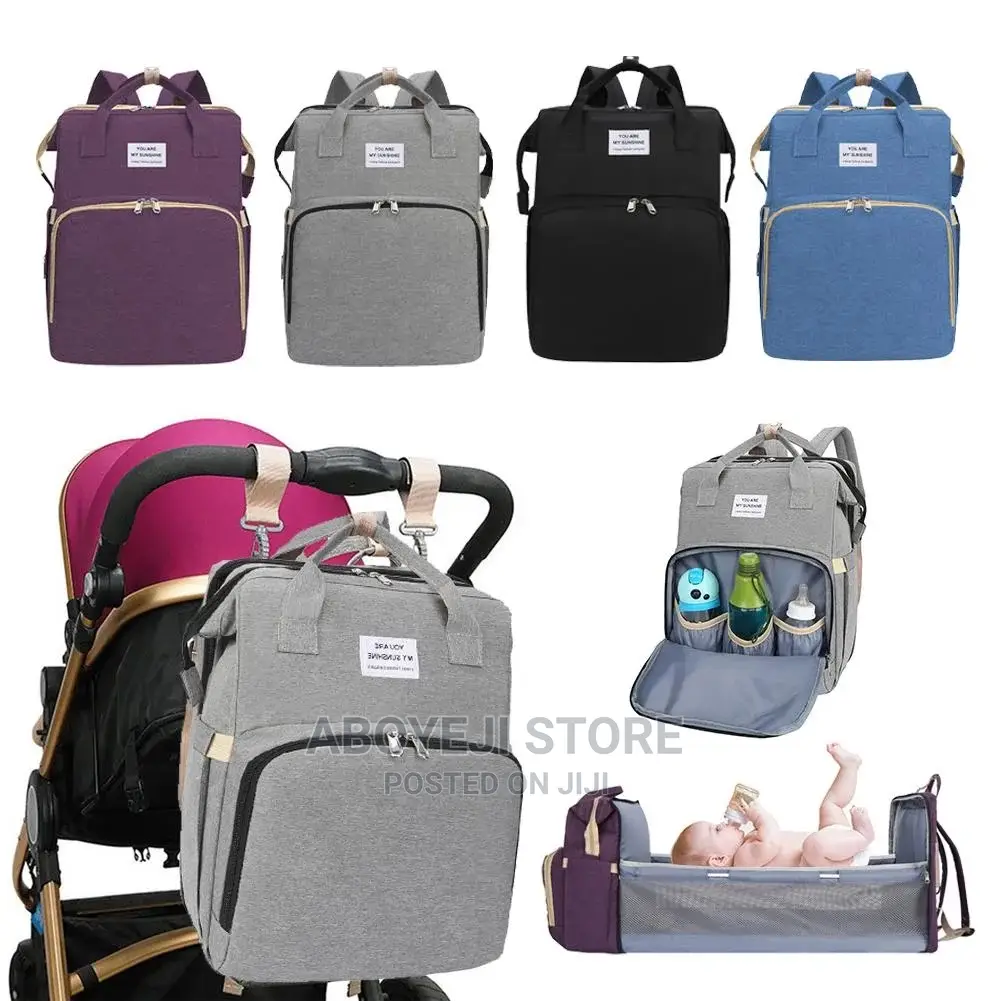 2 In1 Multifunctional Diaper Bag and Travel Backpack