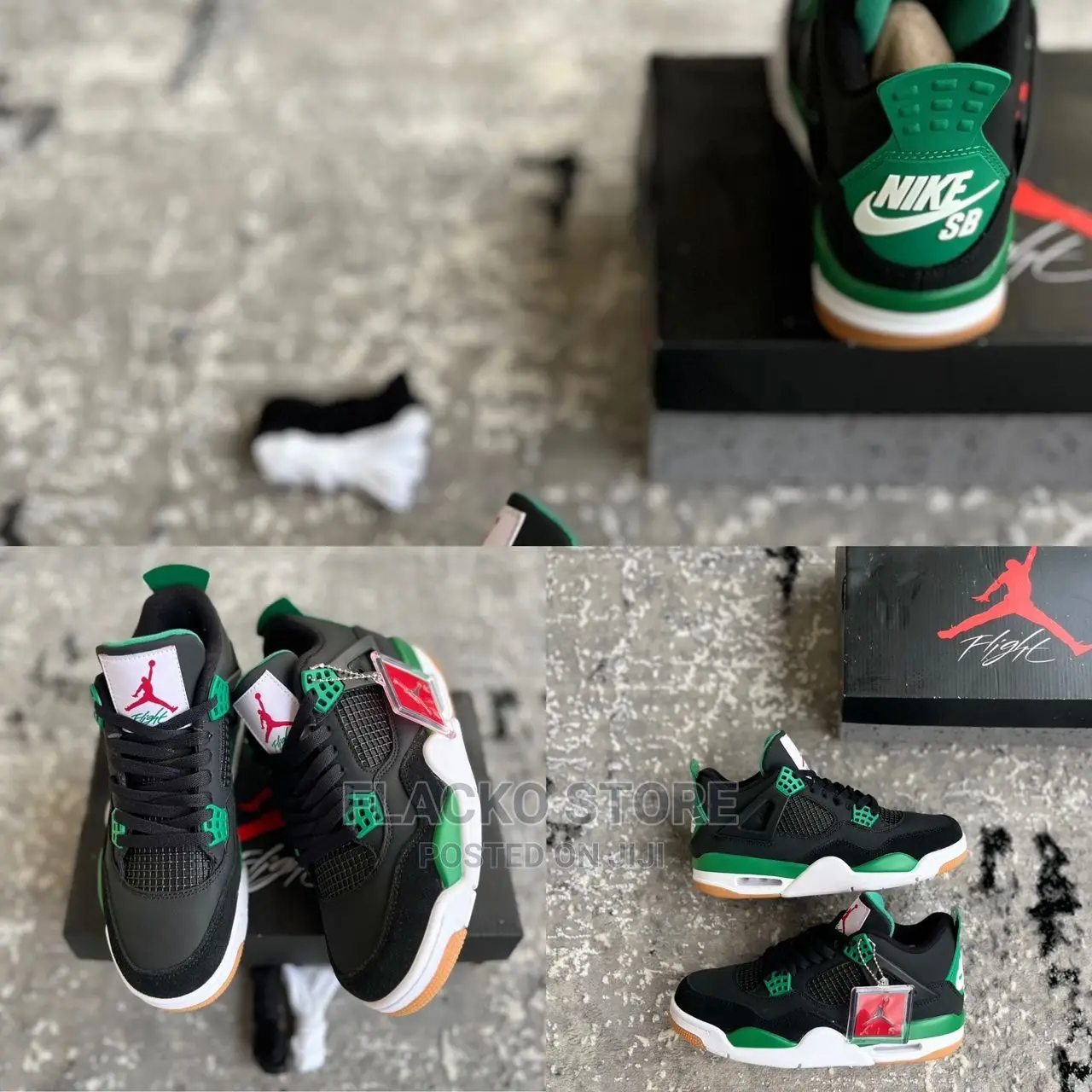 Original Nike Sb X Air Jordan 4 Retro Gs Sneakers
