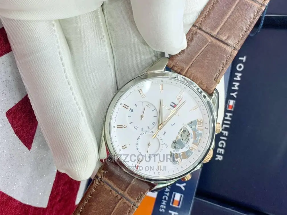 Original TOMMY HILFIGER Leather Strap Available in Store