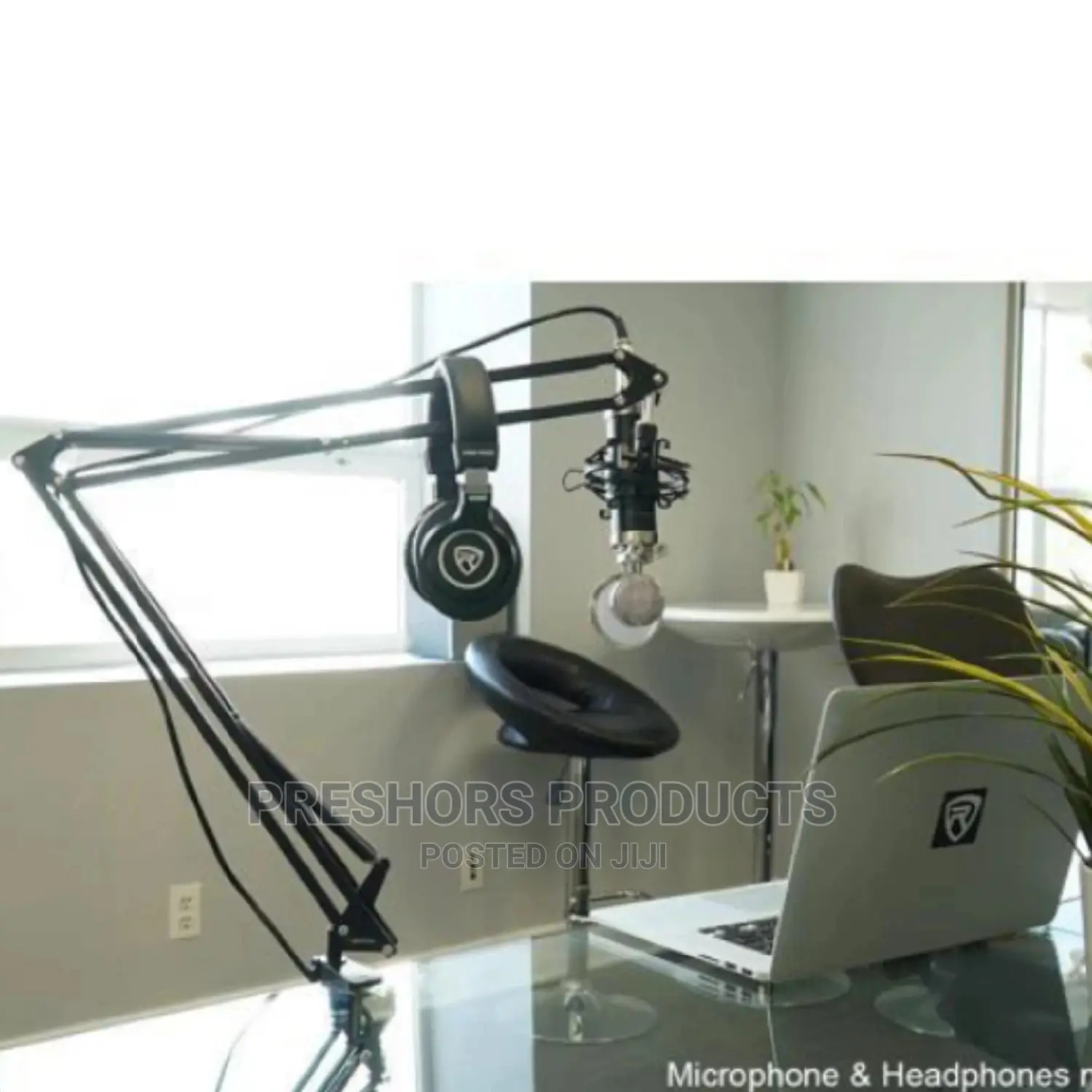 Adjustable Microphone Desk Stand