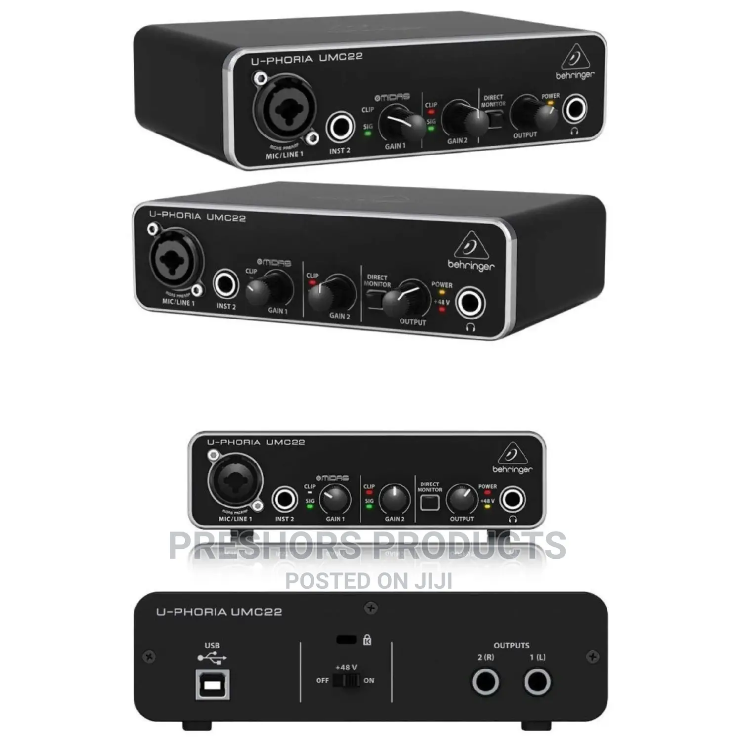 U-Phoria UMC22 Behringer Soundcard