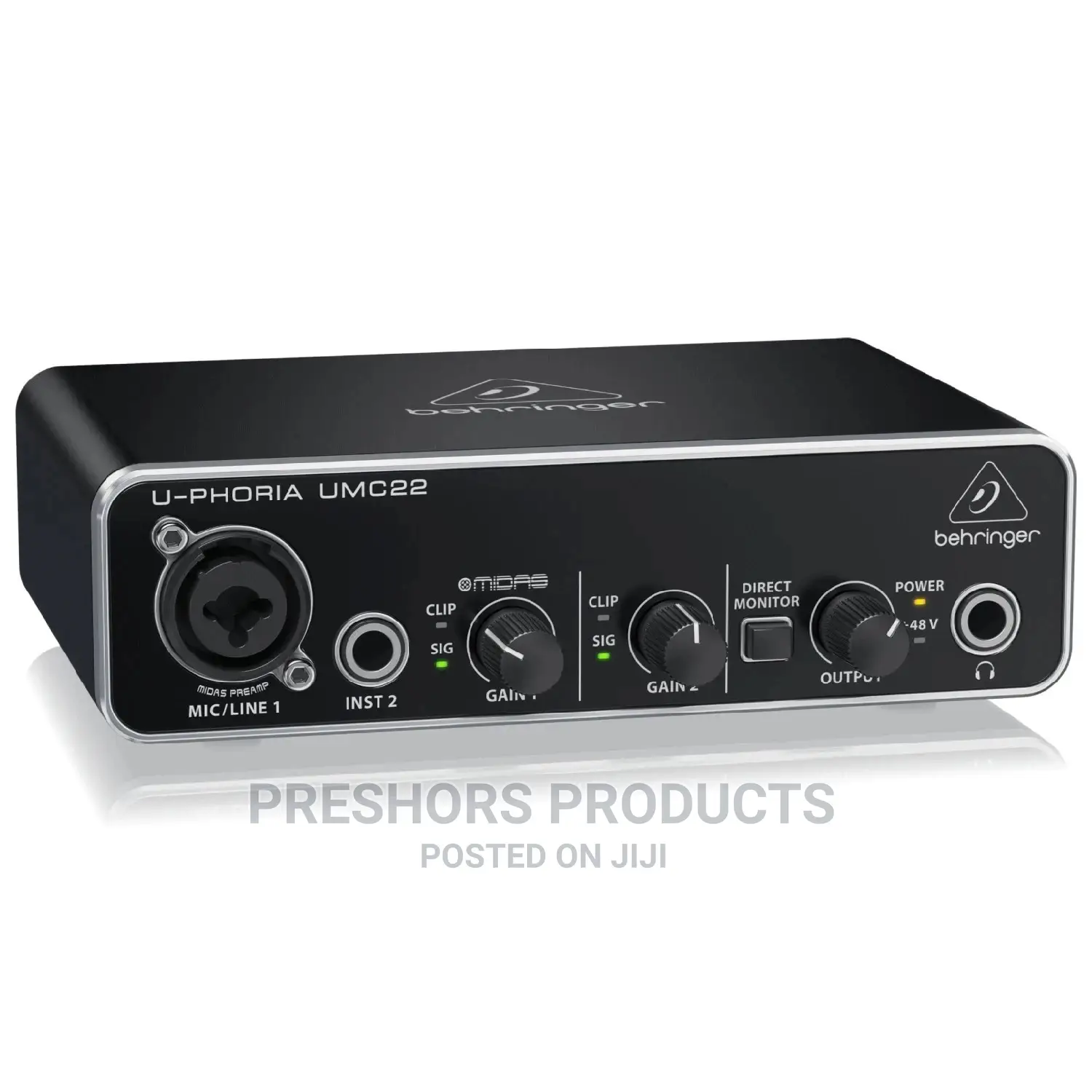 U-Phoria UMC22 Behringer Soundcard