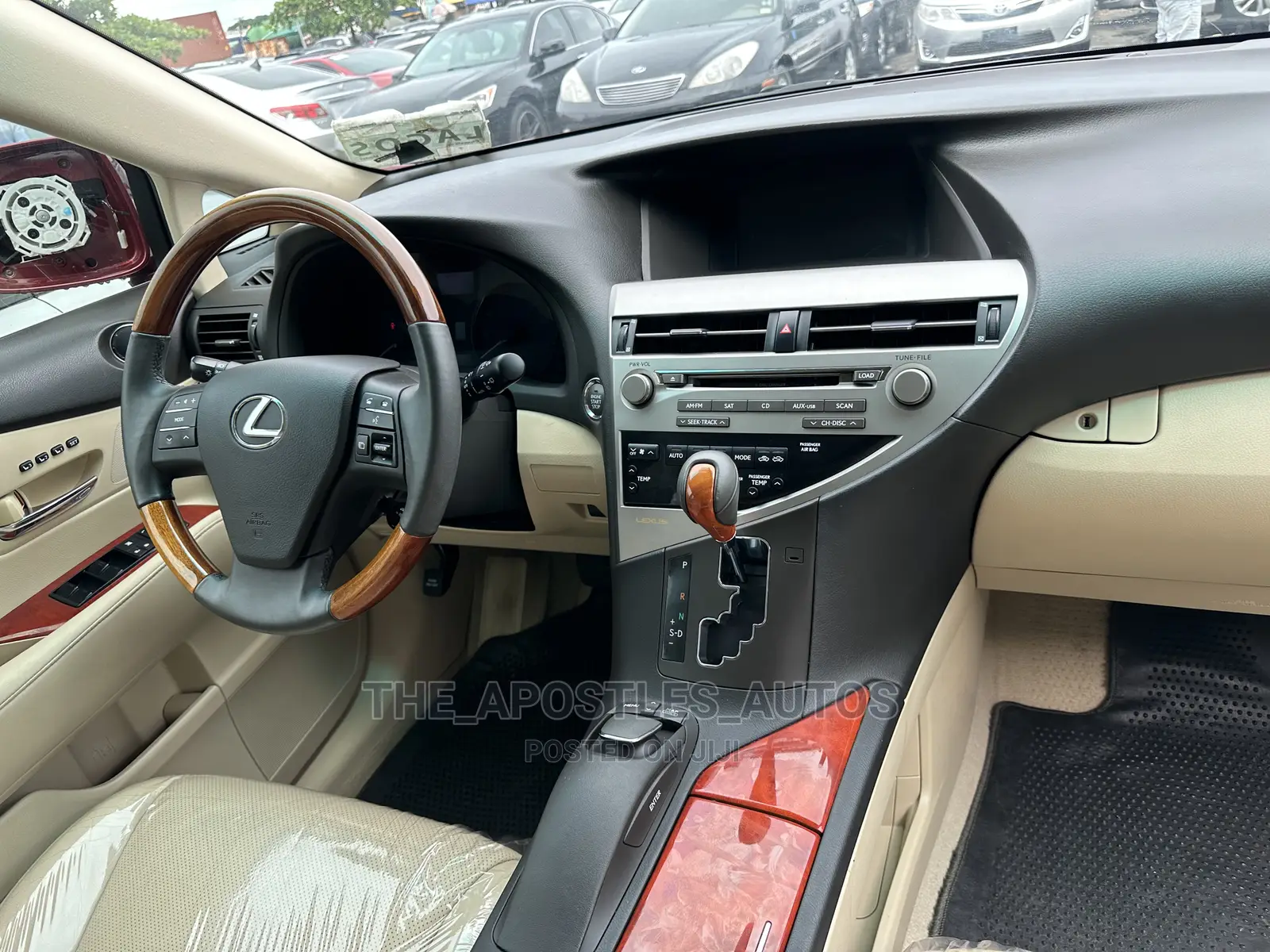 Lexus RX 350 2011 Red