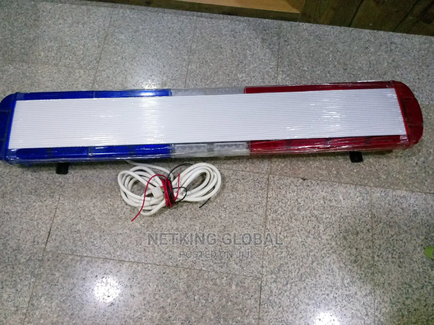 Police Siren Bar Light Complete Set