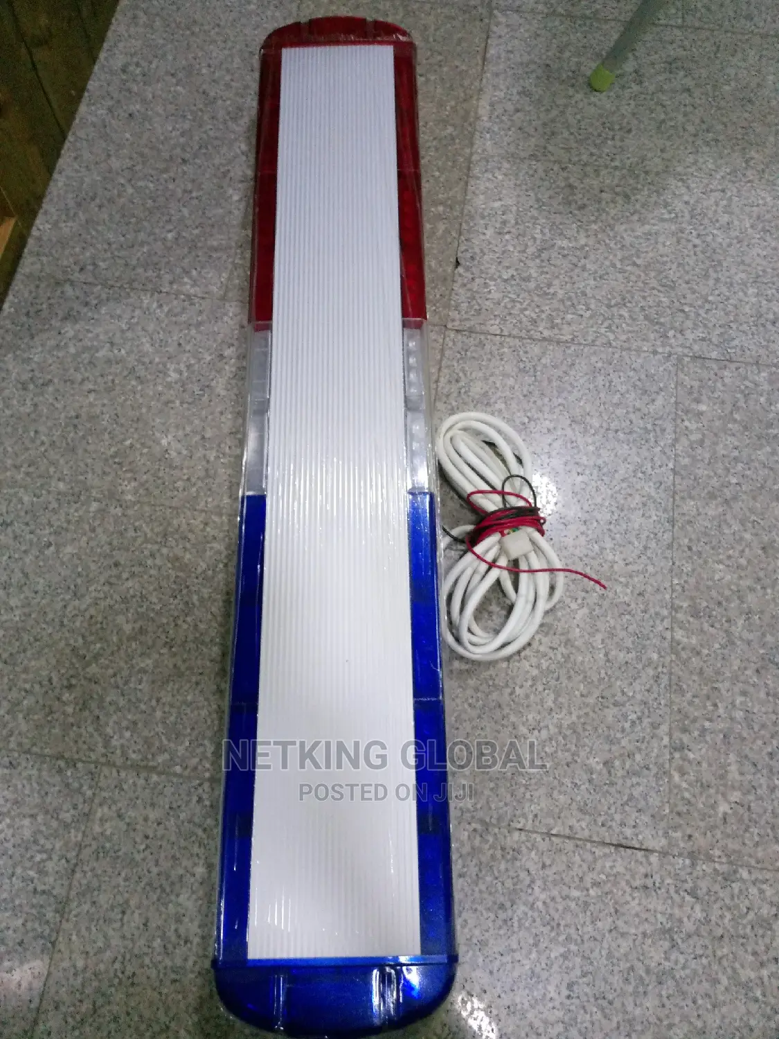 Police Siren Bar Light Complete Set
