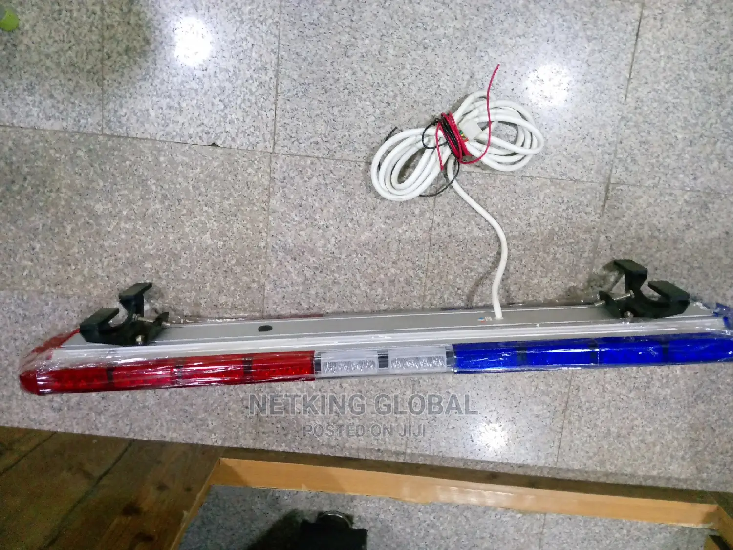 Police Siren Bar Light Complete Set