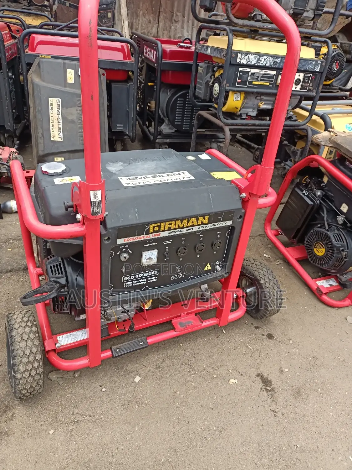 Used 7kva Firman Generator Key Starter