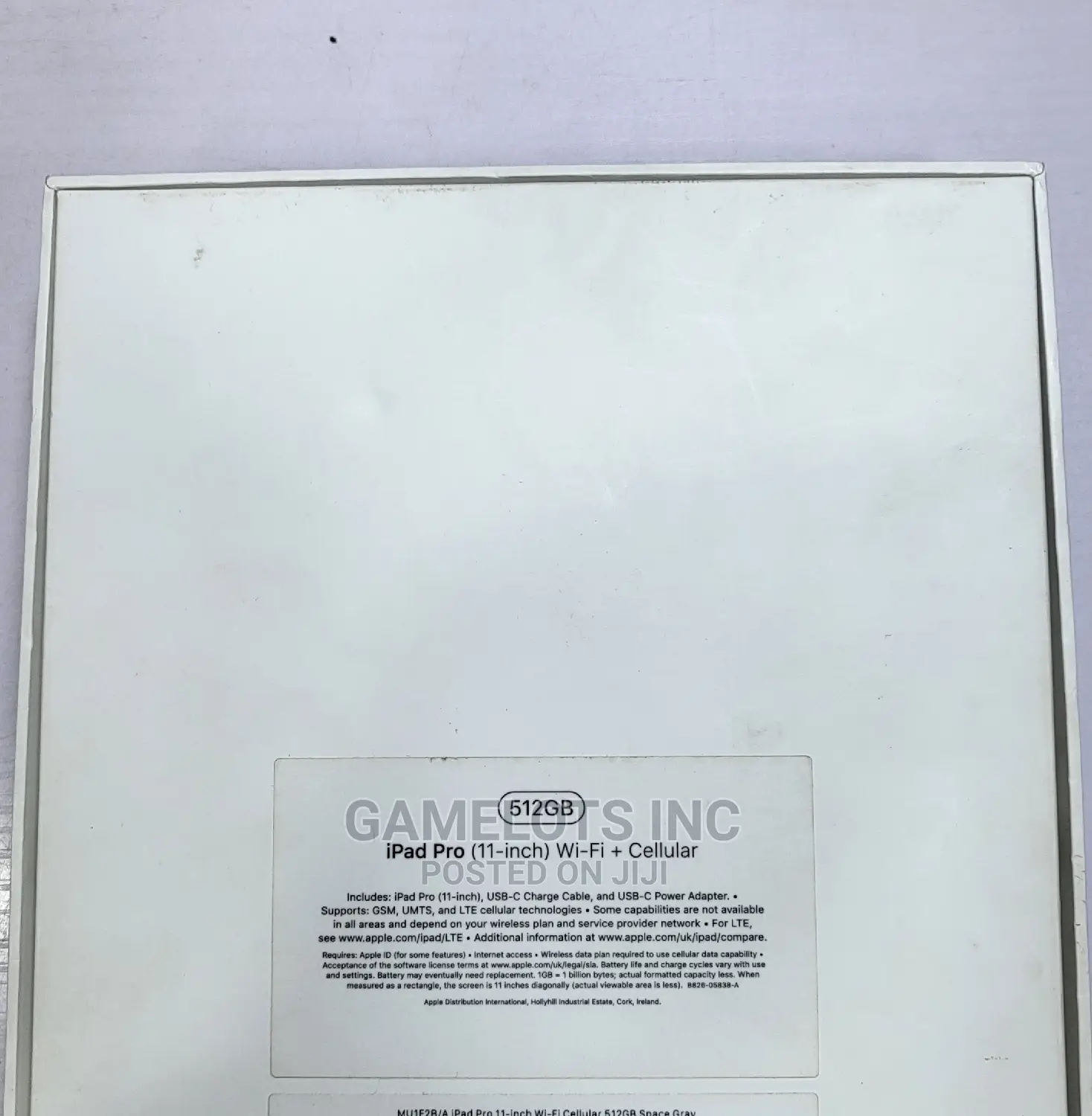 Apple iPad Pro 11 (2018) 512 GB Gray