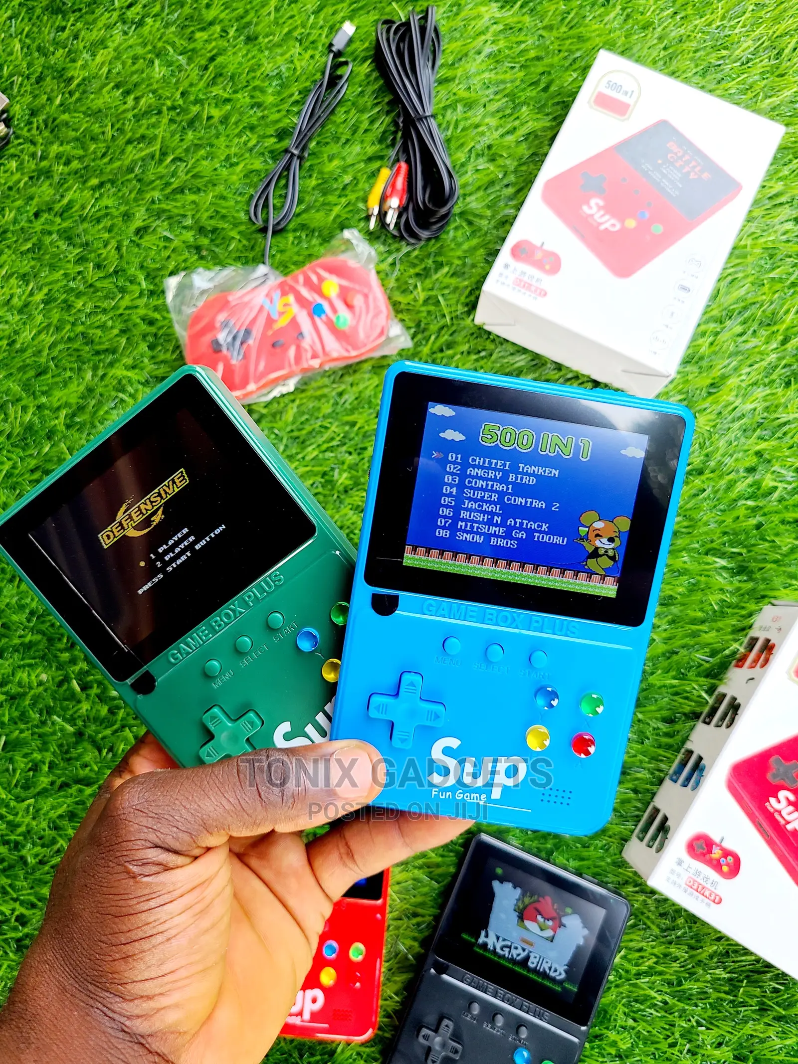 Sup Classic Game Box With Built in 500 Amazing Games