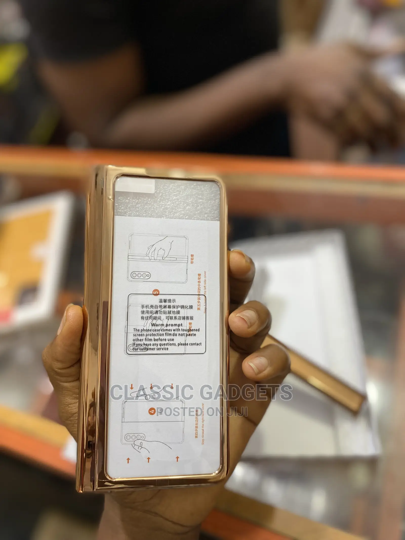 Case With Hinge Protection and S Pen Slot for Galaxy Z Fold4