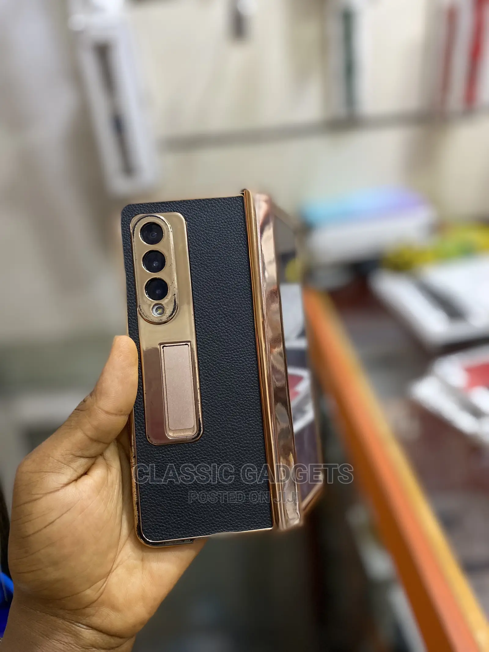 Case With Hinge Protection and S Pen Slot for Galaxy Z Fold4