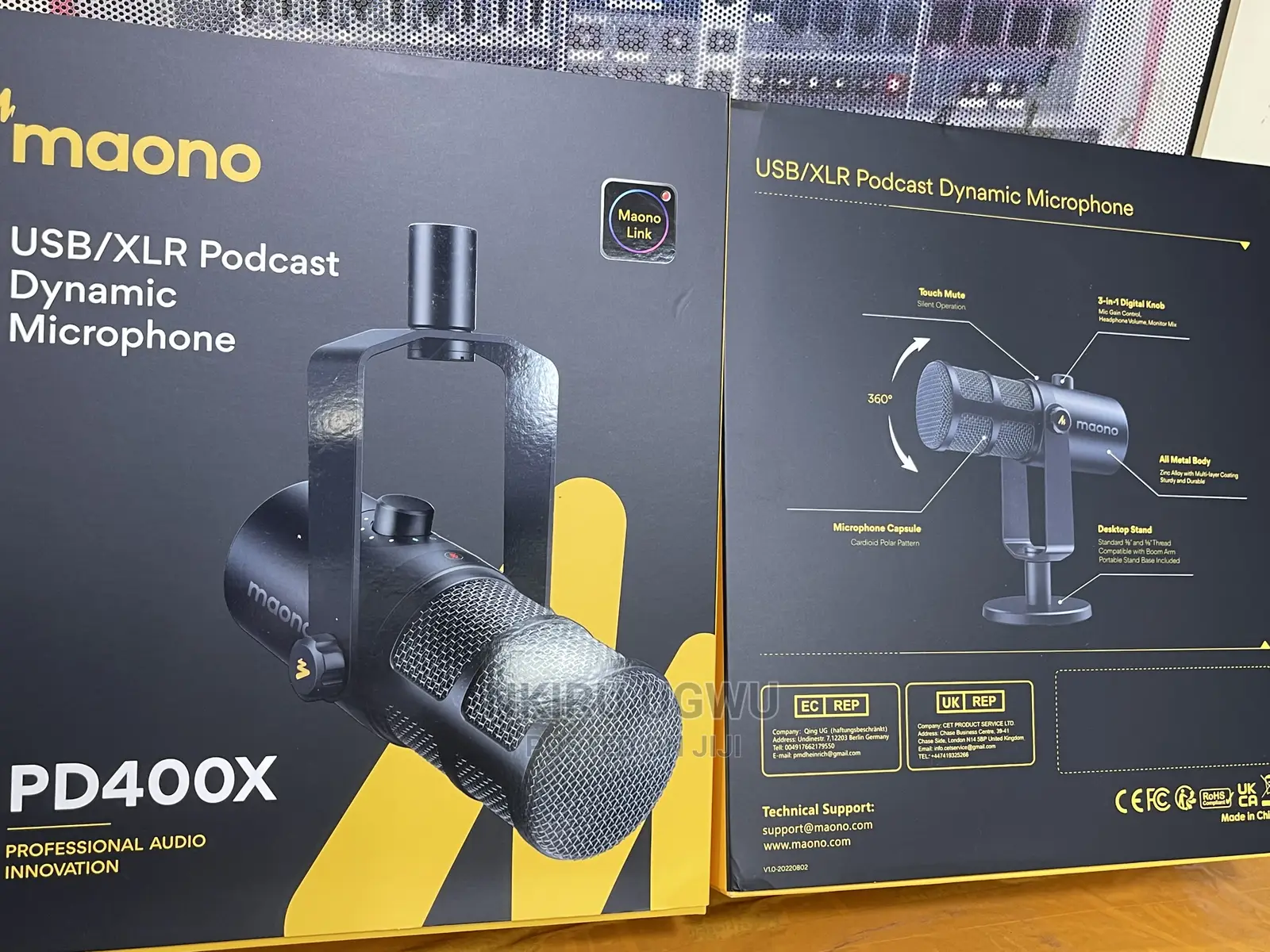Maono Pd400x Usb/Xlr Podcast Dynamic Microphone