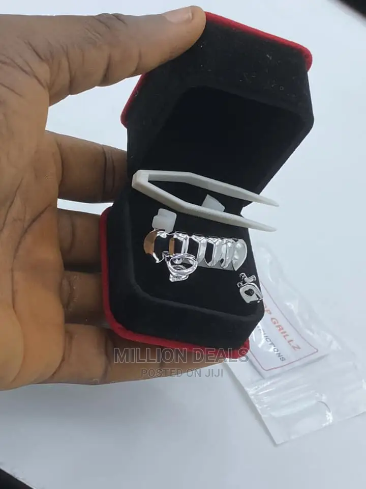 3-in-1 Custom Fits Teeth Silver Grills