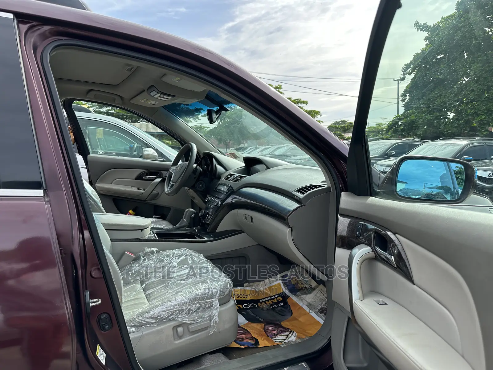 Acura MDX 2010 Burgundy