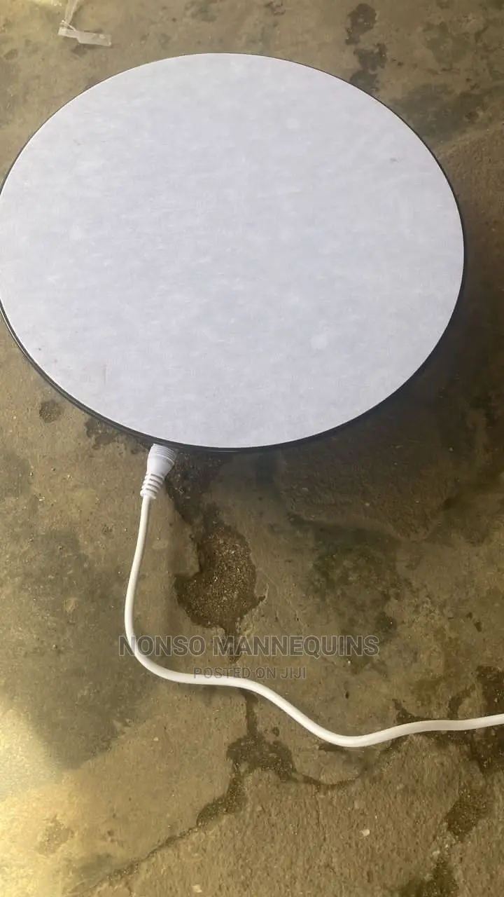 3kg White Black Combo Rotator/Turntable