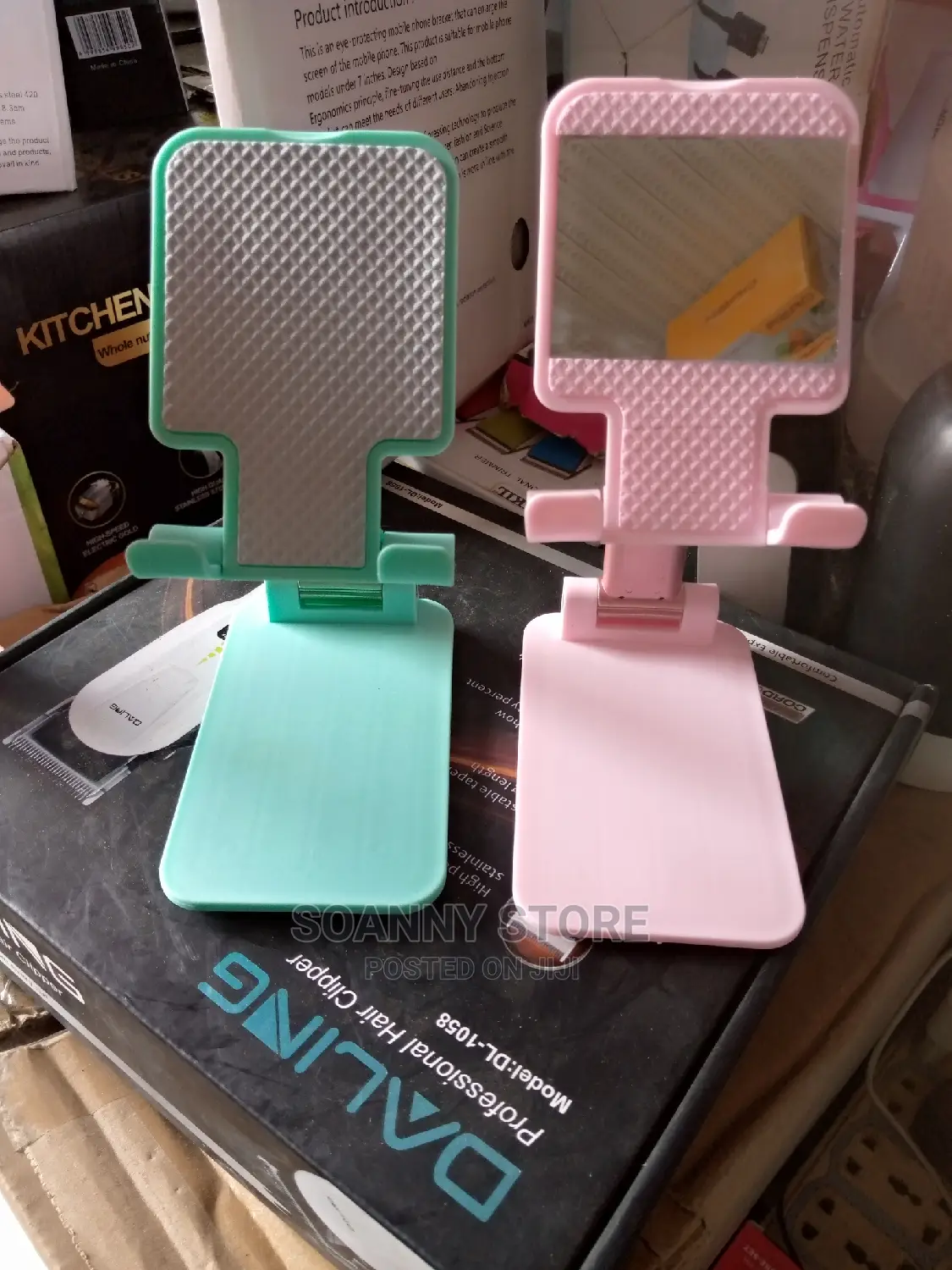 Phone Holder and Manicure Set
