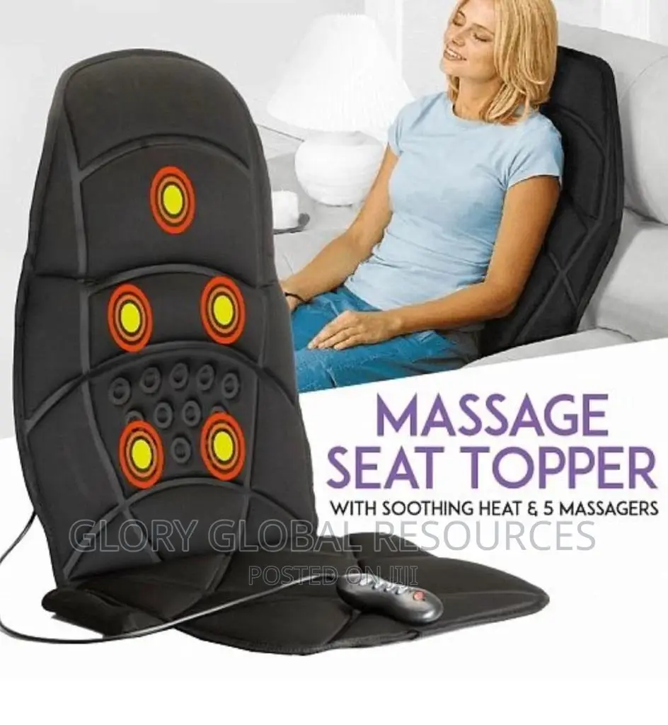 Massage Seat Topper With Soothing Heat