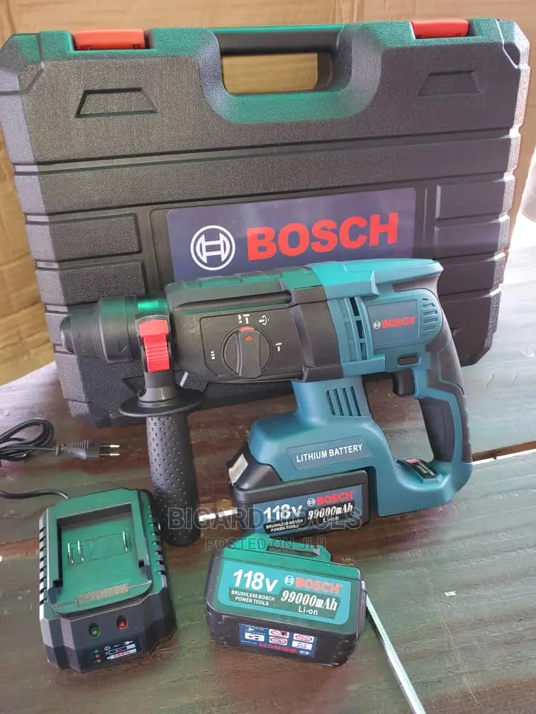 Bosch Cordless Rotary Harmer Drill(118V,99000mah