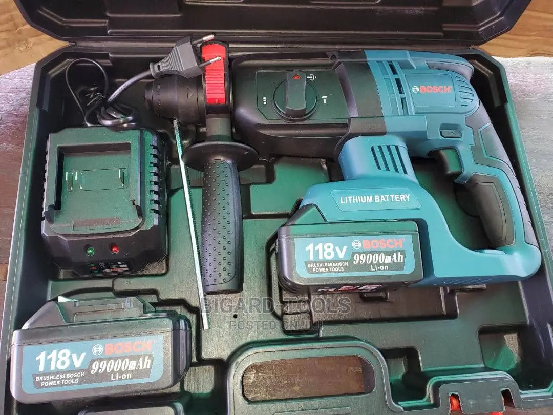 Bosch Cordless Rotary Harmer Drill(118V,99000mah