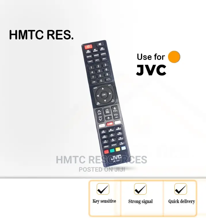 Universal JVC Smart Televisions Remote Control