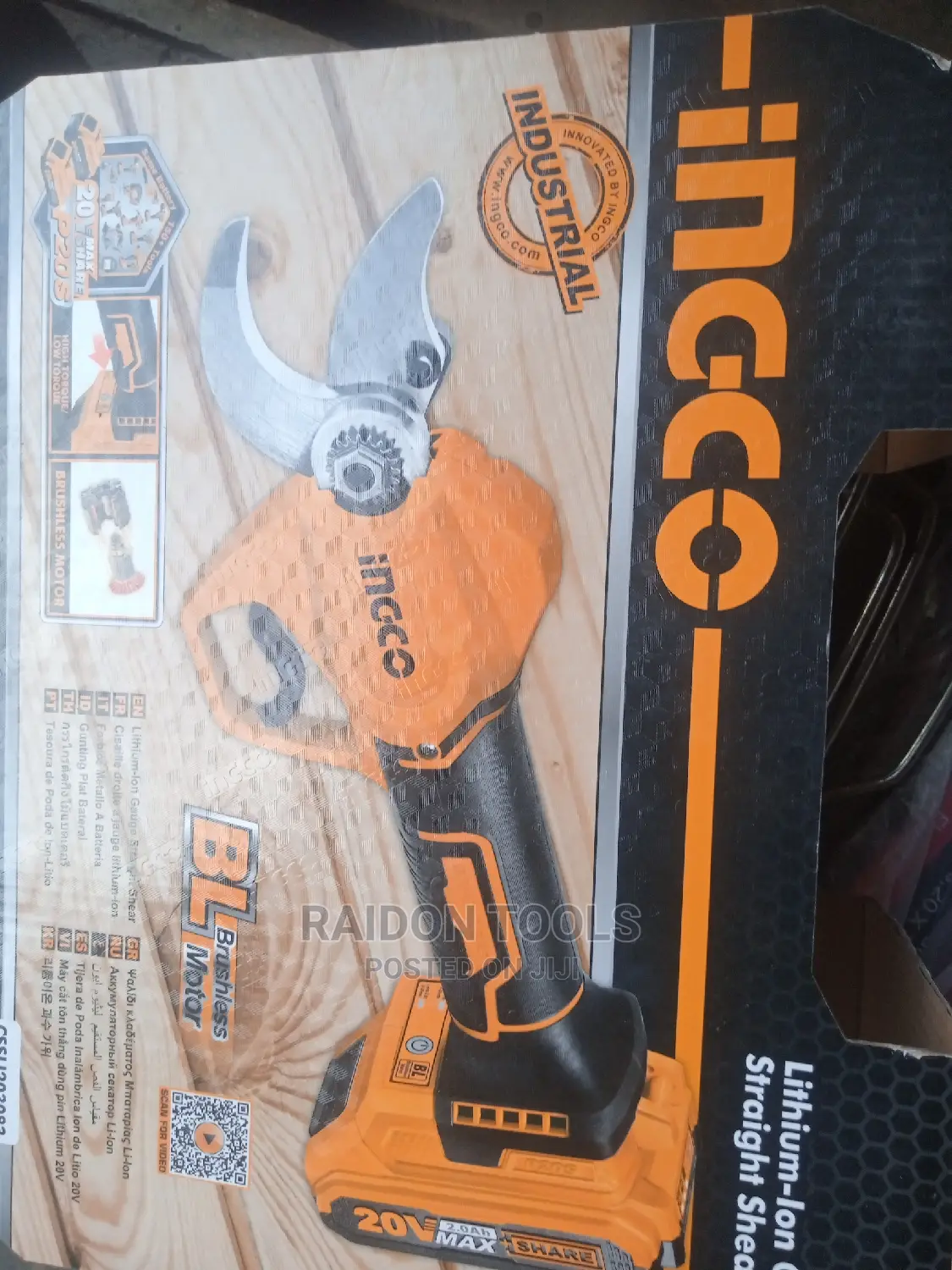 Cordless PVC Pipes Cutter ,20V INGCO