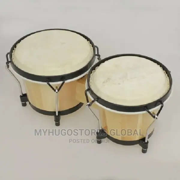 Professional Wooden Mini Bongo Drum