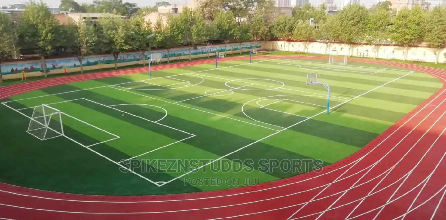 Football Pitch Tartan Track Construction