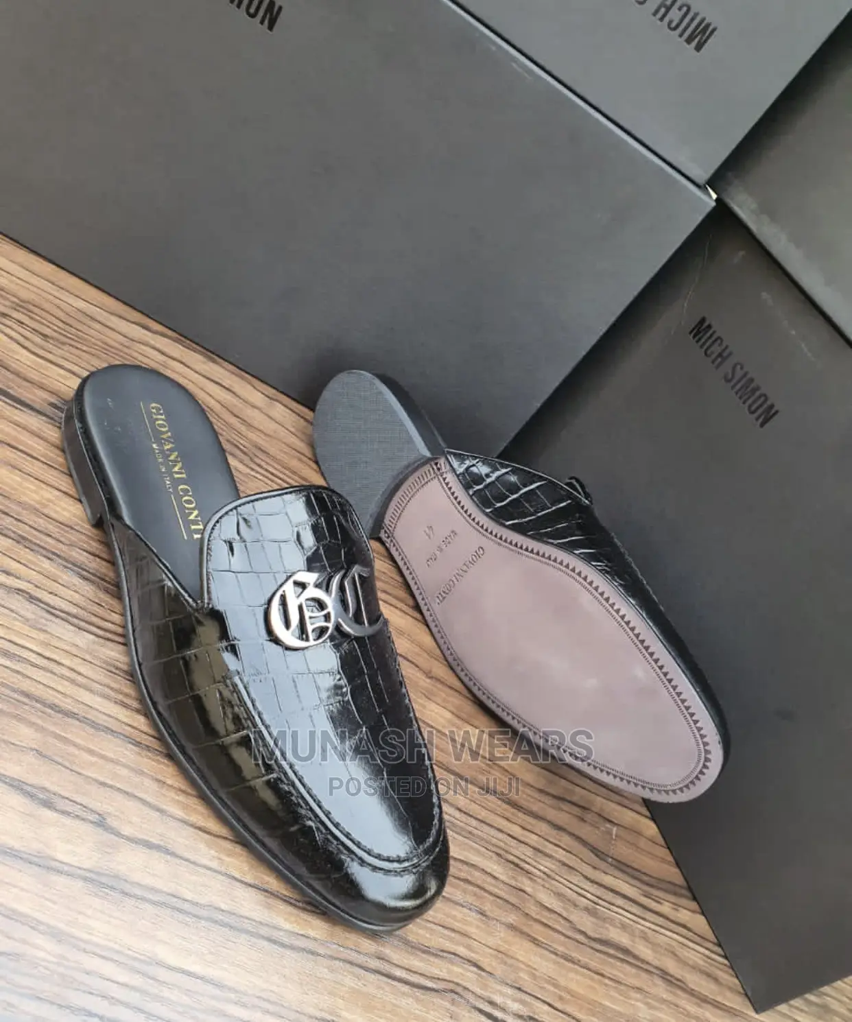 Italian Enzo Shoe X Half Shoe