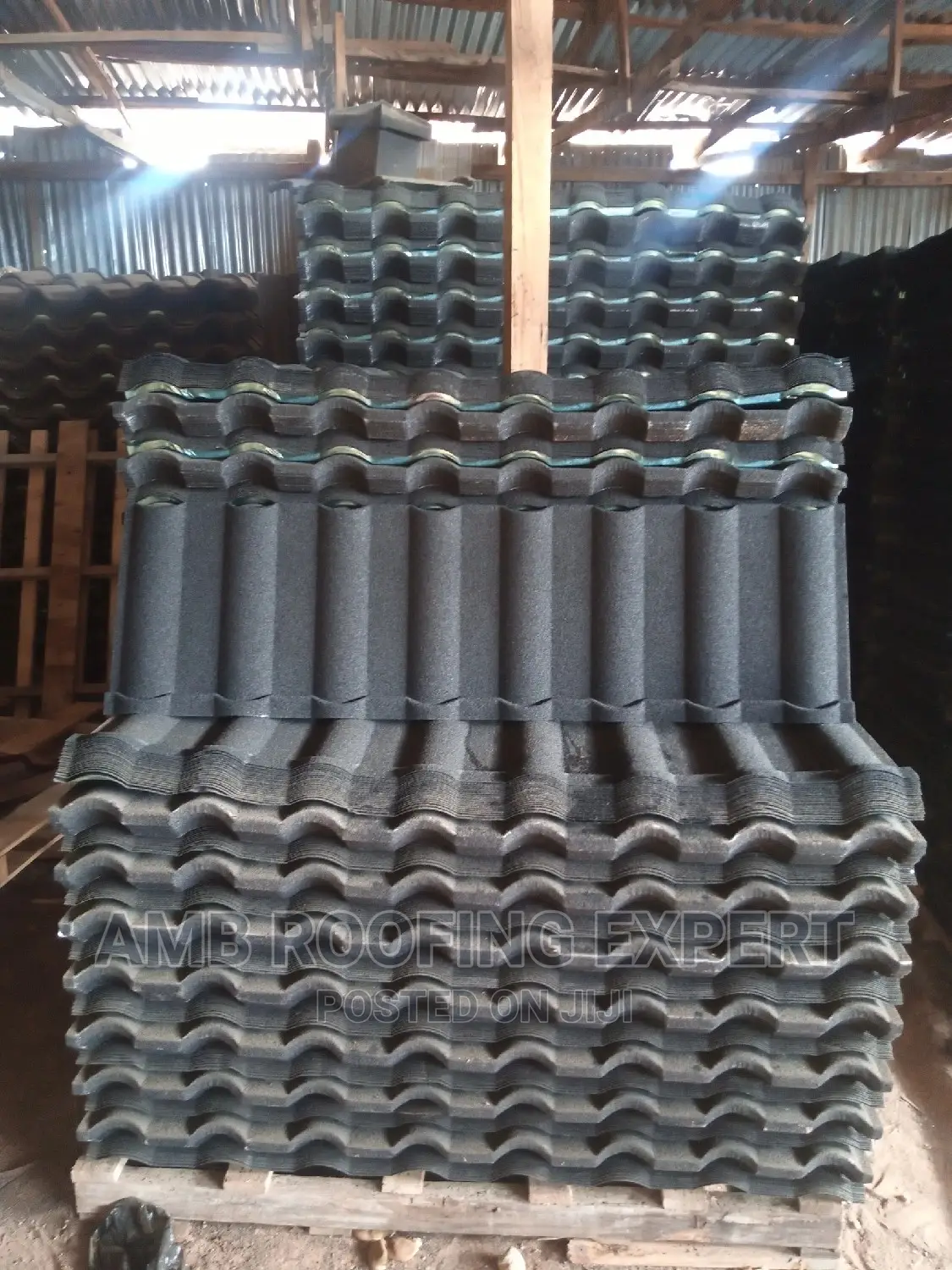 Amb Roofs and Construction Stone Coated Roofingtiles