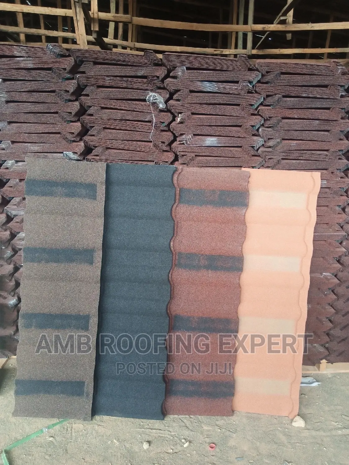 Amb Roofs and Construction Stone Coated Roofingtiles