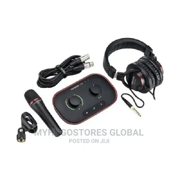 Focusrite Vocaster One Studio 1-Person Podcasting Kit