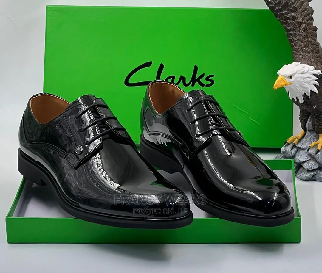 Good Quality Black Men's Clark Shoes
