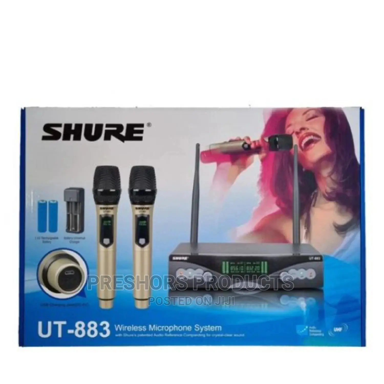 Shure Ut-883 Proffecial Wireless Microphone