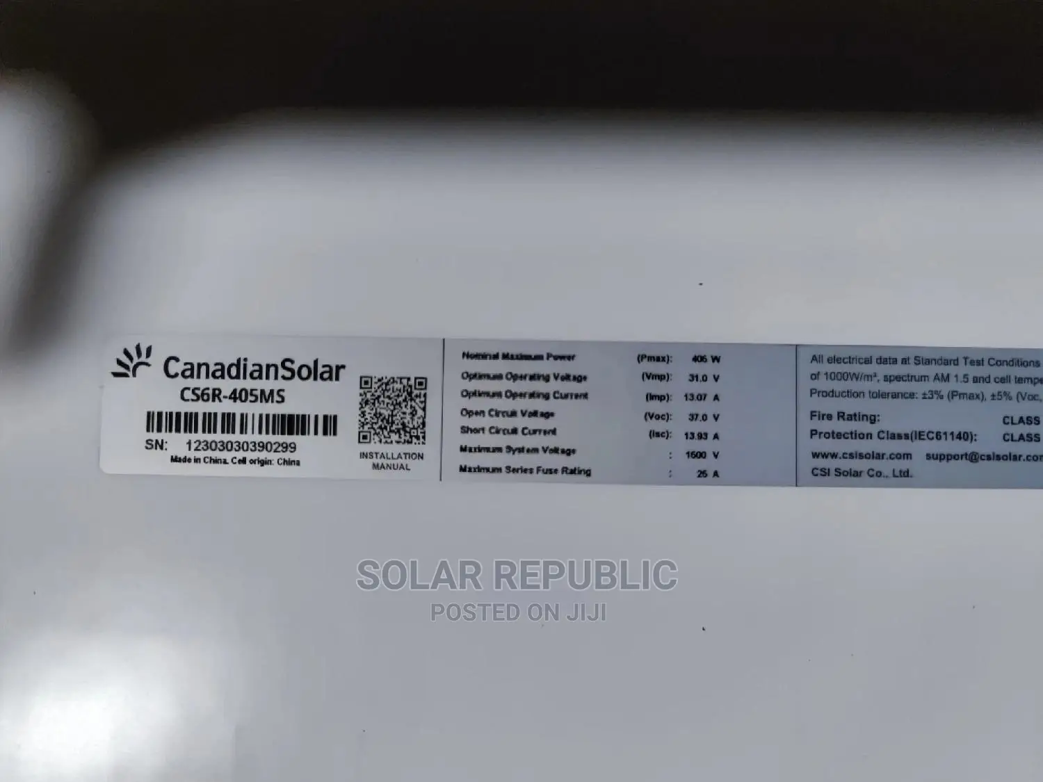 Canadian Solar 405w Mono