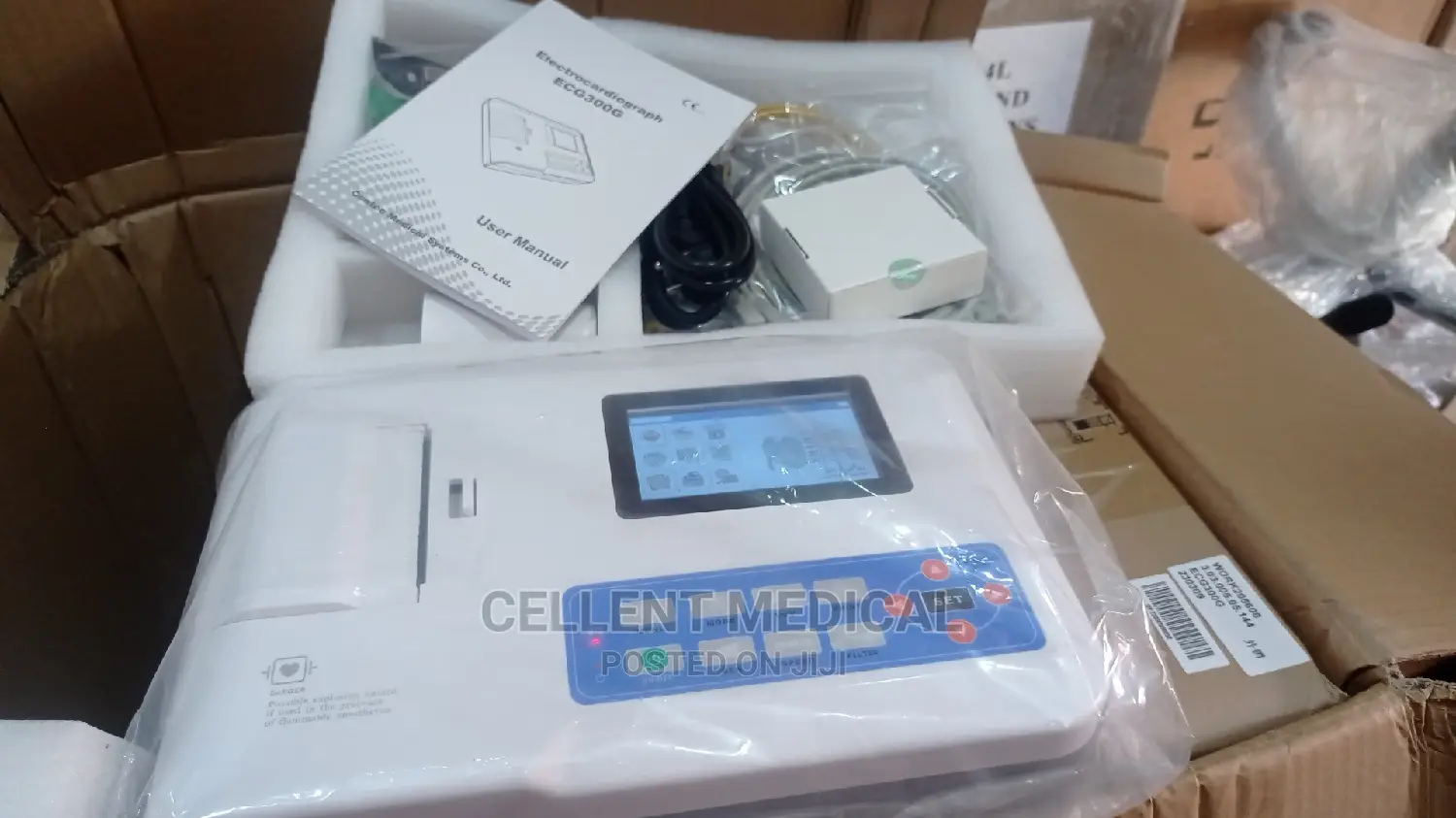 Contec ECG Machine 3channels