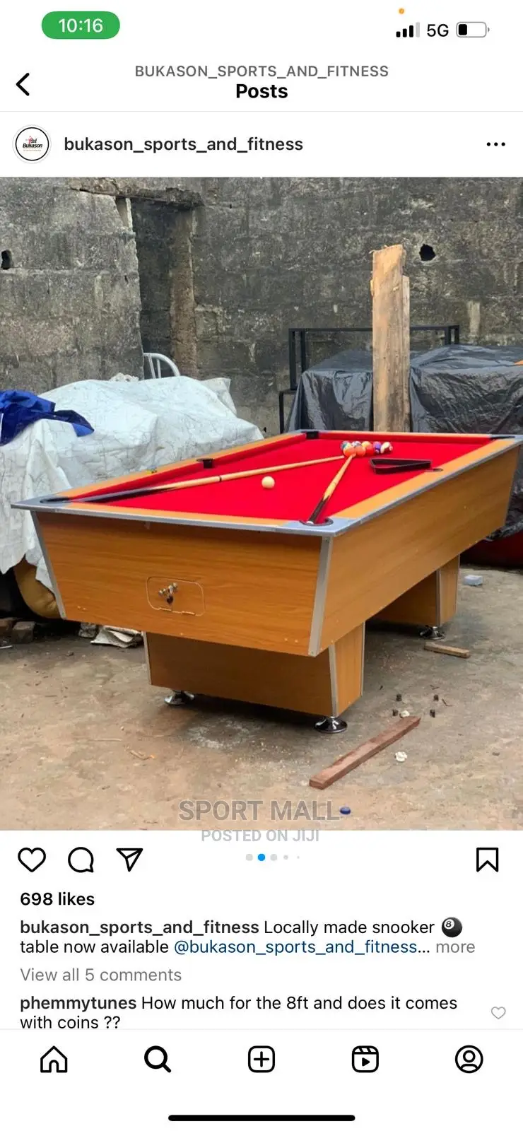 MDF Local Snooker Board Selling With Accessories