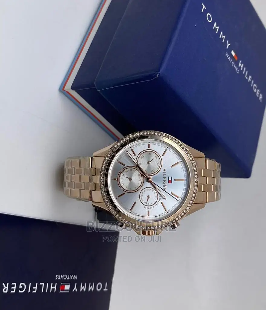 Original TOMMY HILFIGER Gold Steel Available in Store