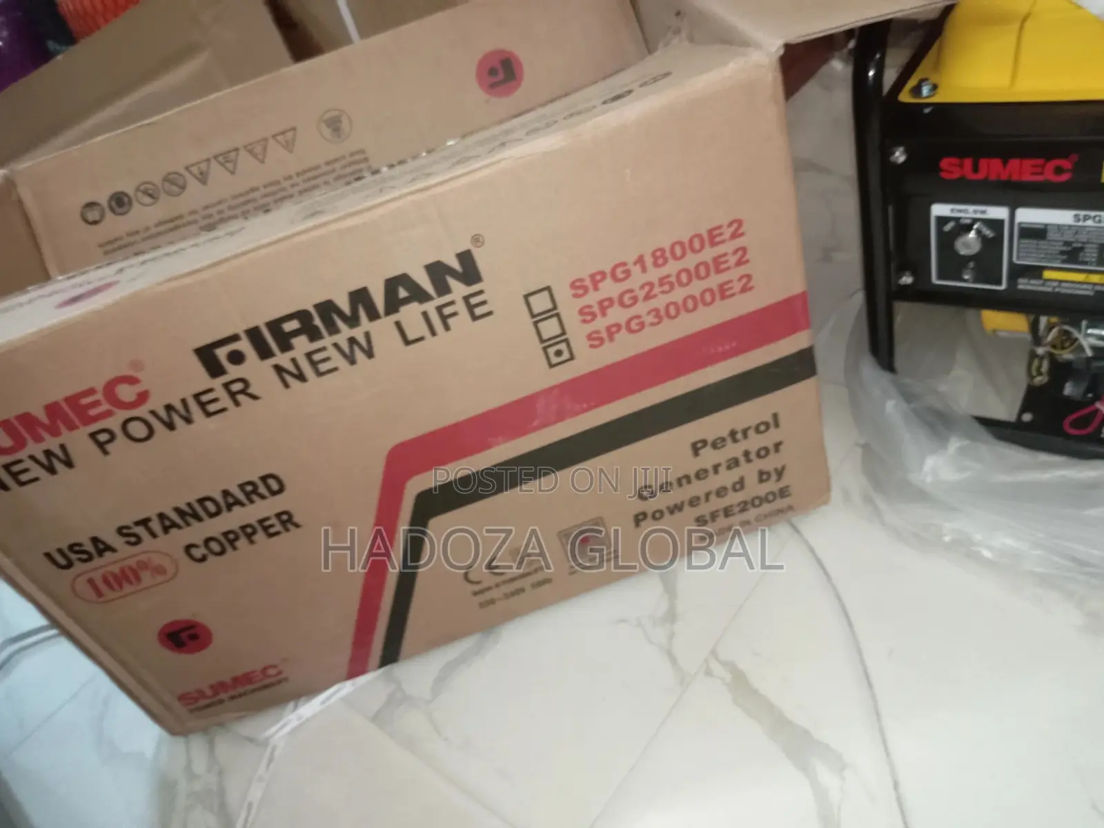 Buy Brand New Sumec Firman Spg3000e2 5.5kva Automatic
