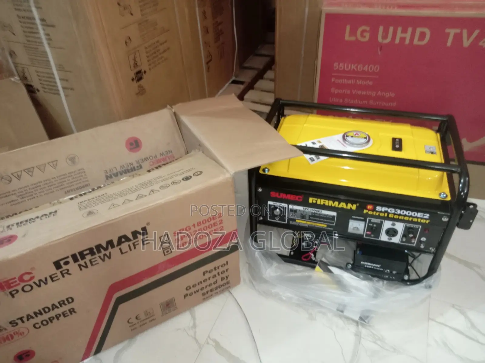 Brand New Luxury Sumec Firman Spg3000e2 5.5kva Auto Gen