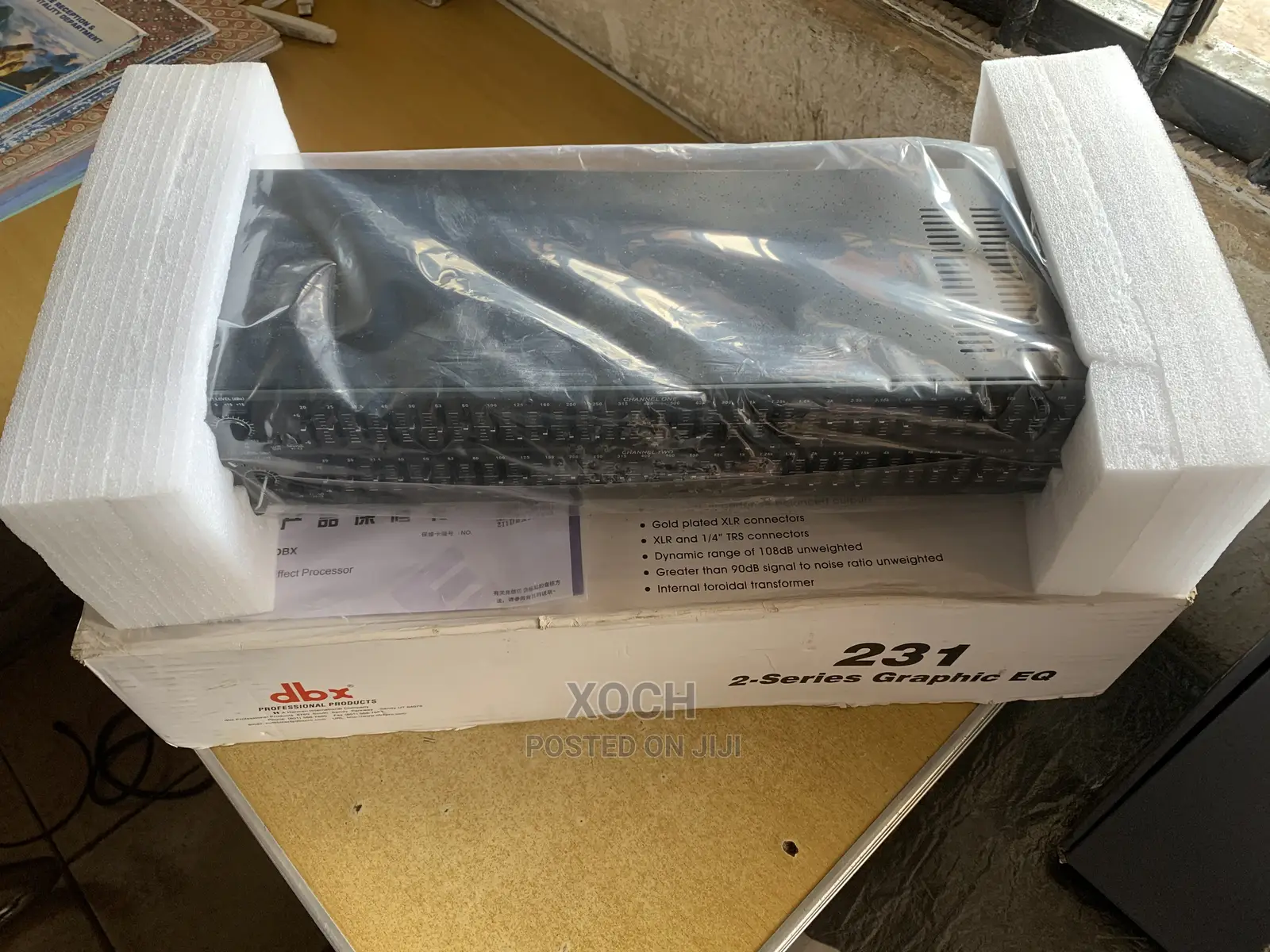 DBX 231s Dual Channel 31-Band Graphic Equalizer