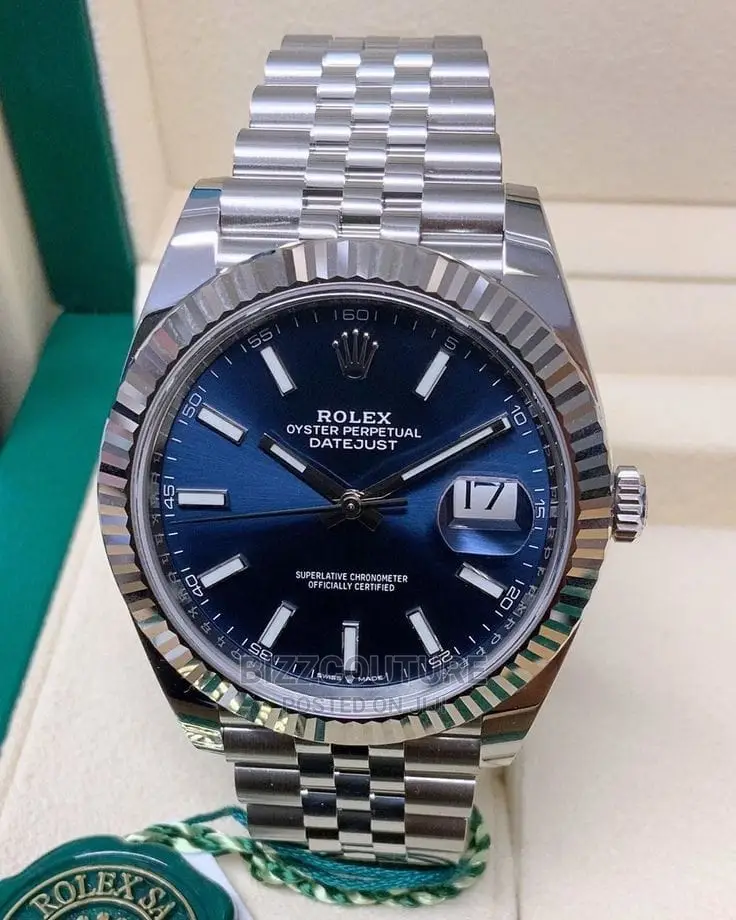 Original ROLEX DATE JUST Silver Steel Available in Store