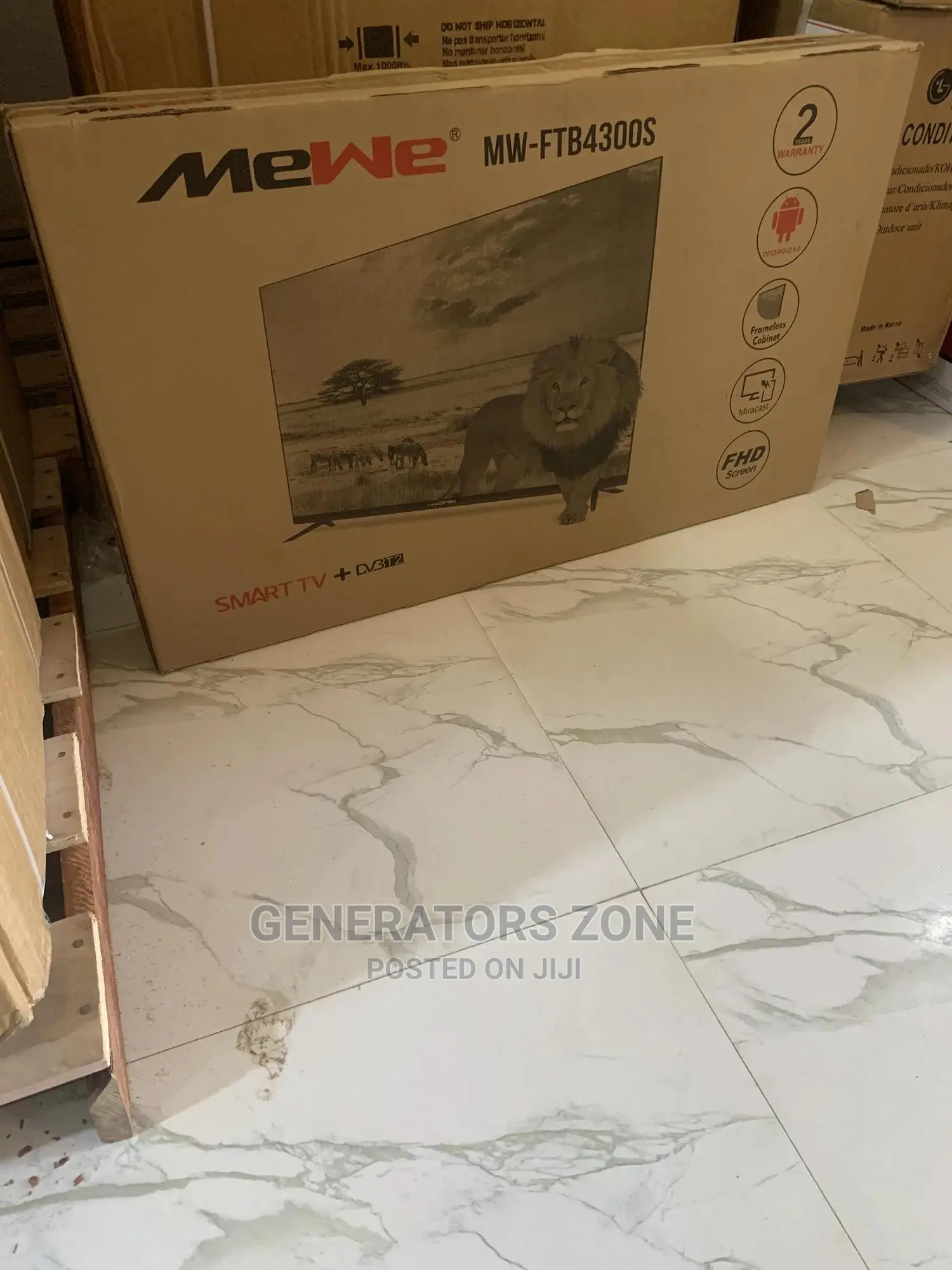 Affordable 43 Inch Smart Frameless TV