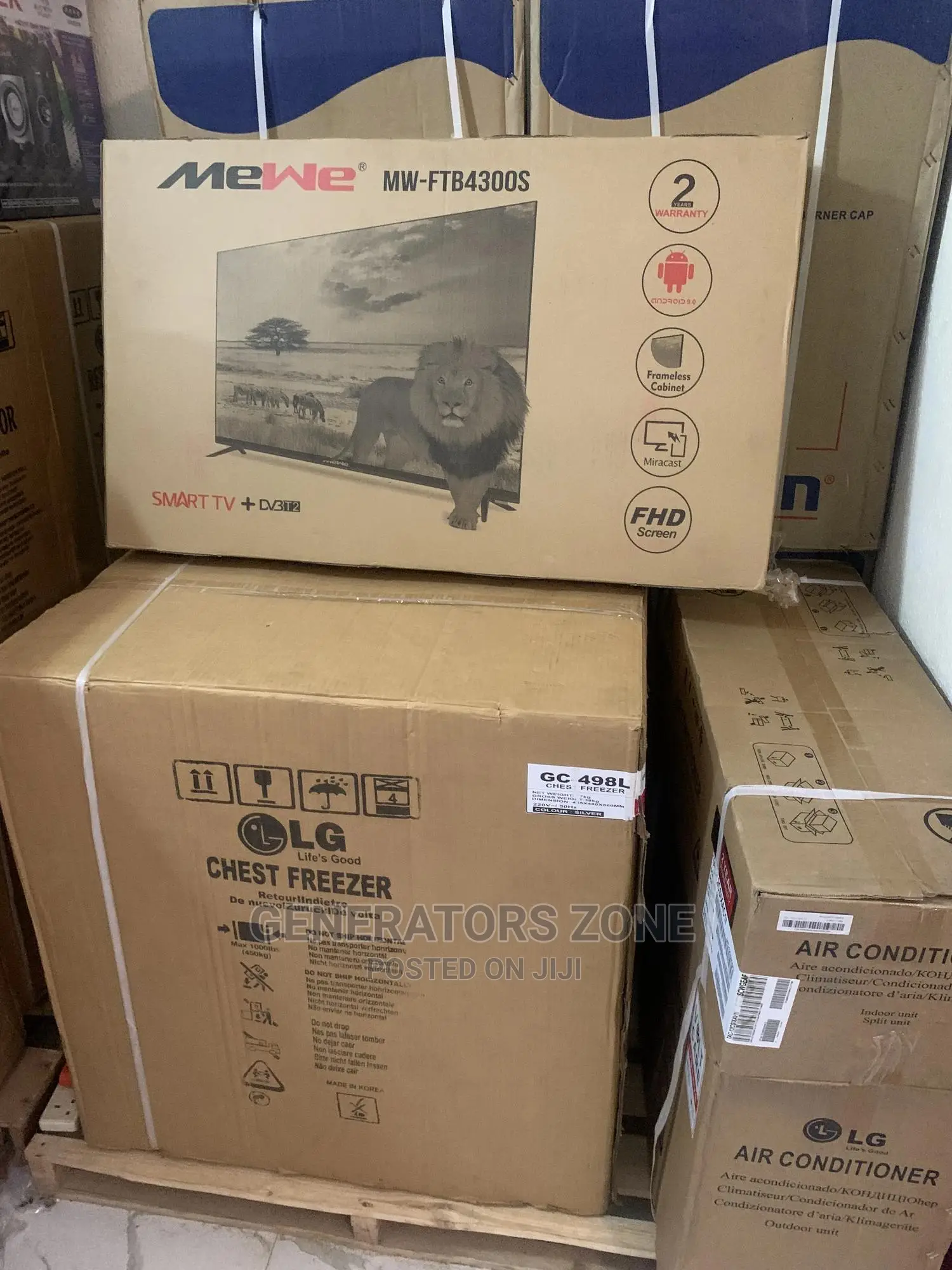 Affordable 43 Inch Smart Frameless TV