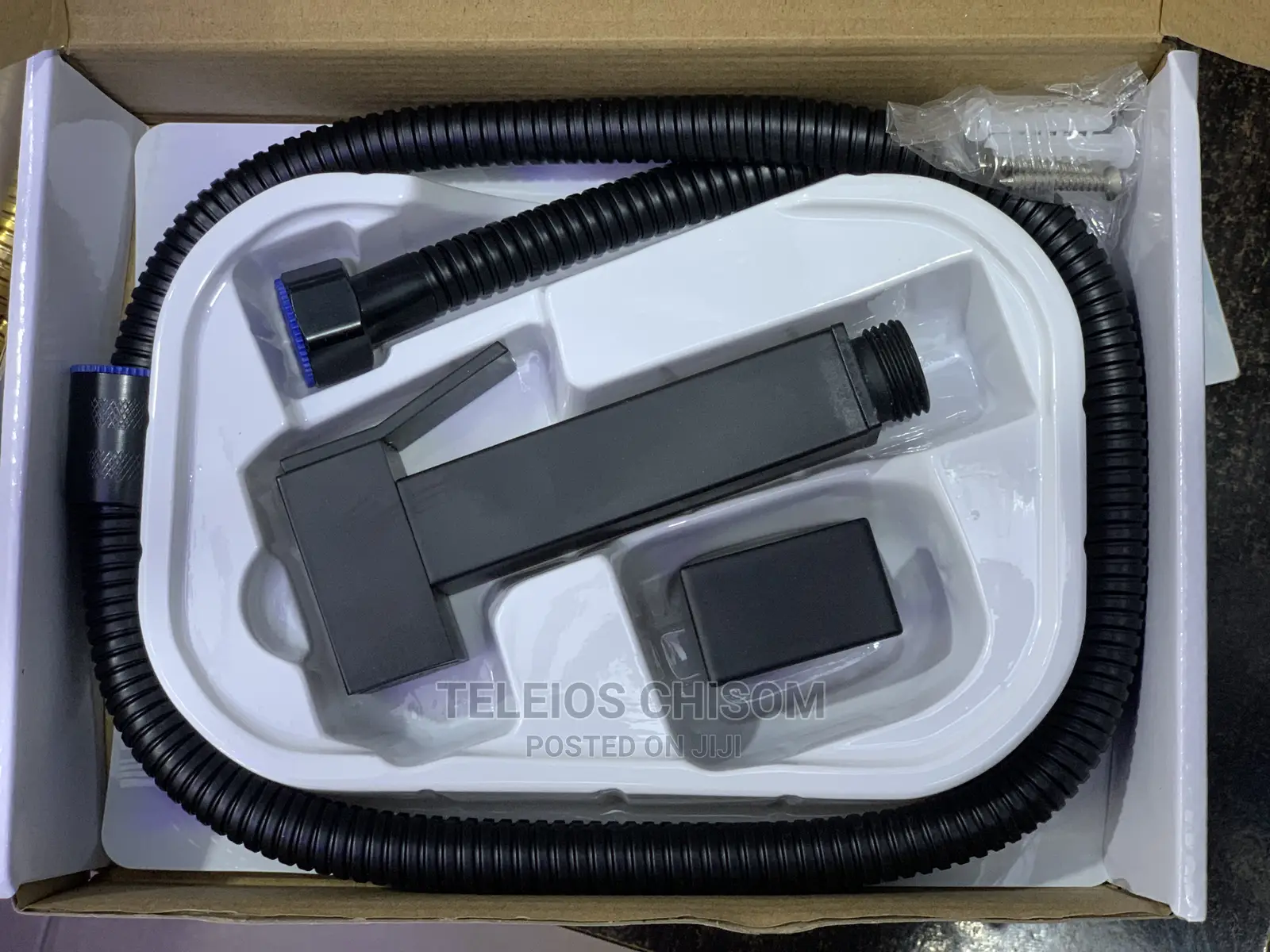 Bidet Shower Black (Pressing Shower)