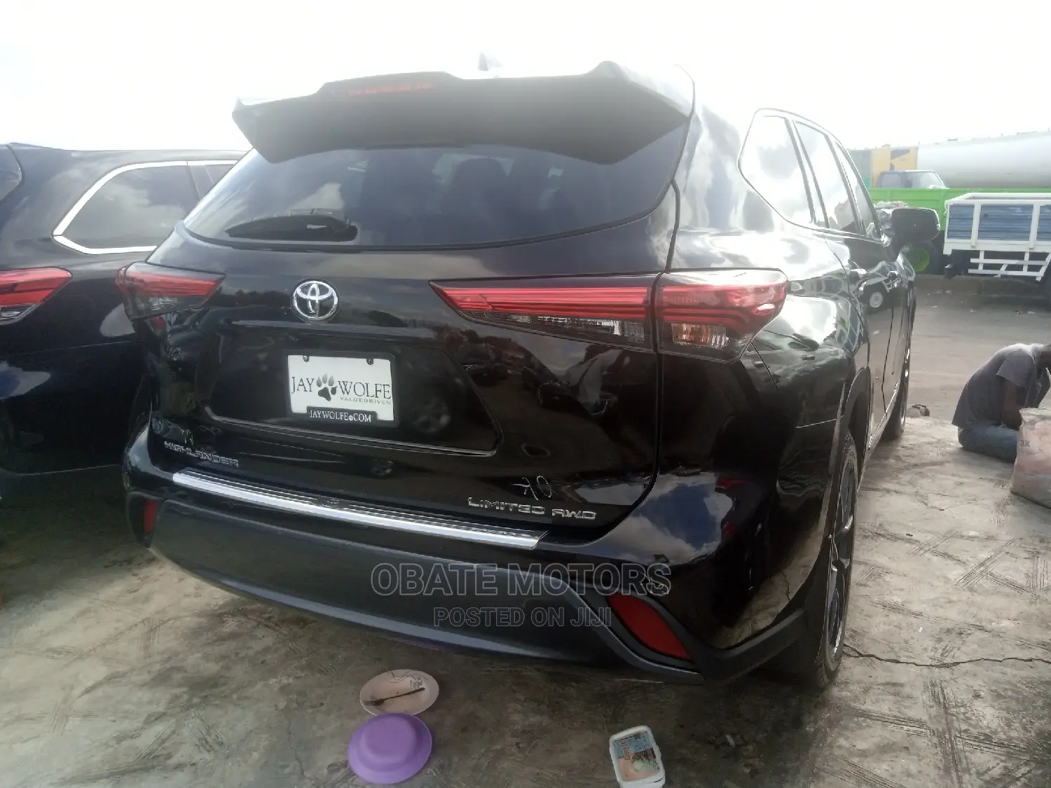 Toyota Highlander Limited 2022 Gray