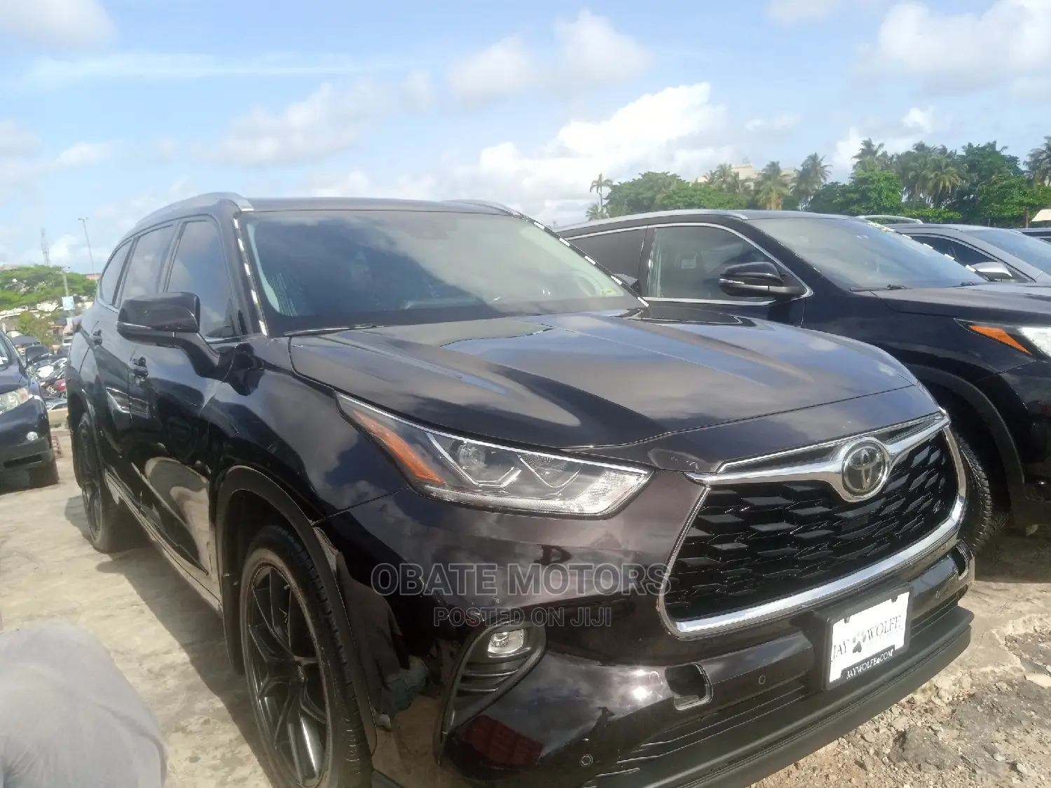 Toyota Highlander Limited 2022 Gray